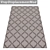 Luxury Carpet Set: High-Quality Textures 3D model small image 3