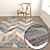 High-Quality Carpets Set 3D model small image 5