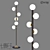 TORCH LoftDesign 852 - Industrial Style 6-Light Chandelier 3D model small image 1