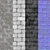  Split Cement Brick Tiles (4 Variations) 3D model small image 3