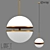 Industrial Suspended Loft Light 3D model small image 1