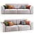 Happy Light Sofa: Spacious and Stylish 3D model small image 1