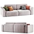 Happy Light Sofa: Spacious and Stylish 3D model small image 4