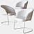 Central Park Chair: Sleek Design by Ditre Italia 3D model small image 2