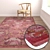 Luxurious Carpet Set for Stunning Renders 3D model small image 5