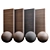 Exquisite Walnut Wood Varnish 3D model small image 1