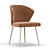 Elegant Daulton Side Chair 3D model small image 2