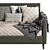 Convertible Bed-Sofa with Twin Daybed 3D model small image 4