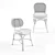 Vintage Bentwood Thonet Chair 3D model small image 4