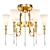 Newport 4800 Ceiling Chandelier 3D model small image 1