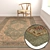 Luxury Carpet Set 3D - High-Quality Textures 3D model small image 5