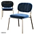 Modern Jolien Lounge Chair: Sophistication in Every Detail 3D model small image 3