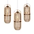 Scandinavian Glass Pendant Light 3D model small image 1