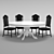 Modern Table & Chair Set 3D model small image 7