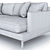 Sleek Slettvoll Elliot Sofa Set 3D model small image 4