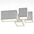 Roxy LED Ceiling Light Collection 3D model small image 2