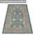 Luxury Set of 3 High-Quality Carpets 3D model small image 3