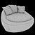 Cozy Corduroy Armchair: 32.731 Polygons, 20.532 Verts 3D model small image 2