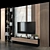 Modern TV Stand Set | 0149 3D model small image 2