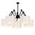 Amsterdam Chandelier: Elegant Illumination by Romi 3D model small image 1