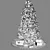 Festive Fir Tree with Presents 3D model small image 5