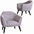 TICIAN Armchair: Elegant and Comfortable 3D model small image 8