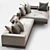 Luxury Minotti Connery Sofa: Unparalleled Comfort & Style 3D model small image 2