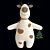 Year of the Bull Soft Toy 3D model small image 3