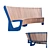 Compact City Bench: Quality Outdoor Furniture by Mmcite 3D model small image 2