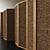 Wooden Screen Decor - Unique Wood Design 3D model small image 3