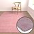 Luxury Carpets Set: High-Quality Textures 3D model small image 3