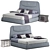 Luxury Madison Bed: Exquisite Design & Unbeatable Comfort 3D model small image 2