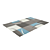 Turquoise Diamond Rug - 160x230 cm 3D model small image 2