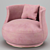 Cozy Comfort: Soft Chair 3D model small image 1
