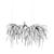 Fern-inspired LED Chandelier 3D model small image 4