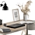 Elegant Workstation for Home 3D model small image 2