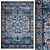 Elegant Interior Rugs 3D model small image 1