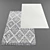 Modern Style Rug Set 3D model small image 2