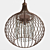 Majestic Vintage Crystal Chandelier 3D model small image 2