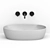 Azzurra Elegance Circle: Stylish Sink in 9 Stunning Colors 3D model small image 2