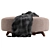 Elegant Wool Pouf: Paolo Castelli VAO 3D model small image 2