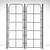 Elegant Metal Fence Panel 3D model small image 2