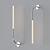 Tubino LED Wall Sconce: Sleek Elegance 3D model small image 1