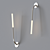 Tubino LED Wall Sconce: Sleek Elegance 3D model small image 2