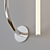 Tubino LED Wall Sconce: Sleek Elegance 3D model small image 3