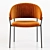 Modern Orisa Chair | Crisal Decoration | 530x580x730 3D model small image 2