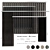 Versatile Vertical Blinds  5 Materials  Multiple Sizes  3D model small image 3