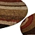 Cosy Circle Rugs 3D model small image 2