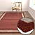 High-Quality Carpet Set 3D model small image 5