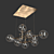 G&R Bolle Orizzontale: Chic Ceiling Lamp 3D model small image 4